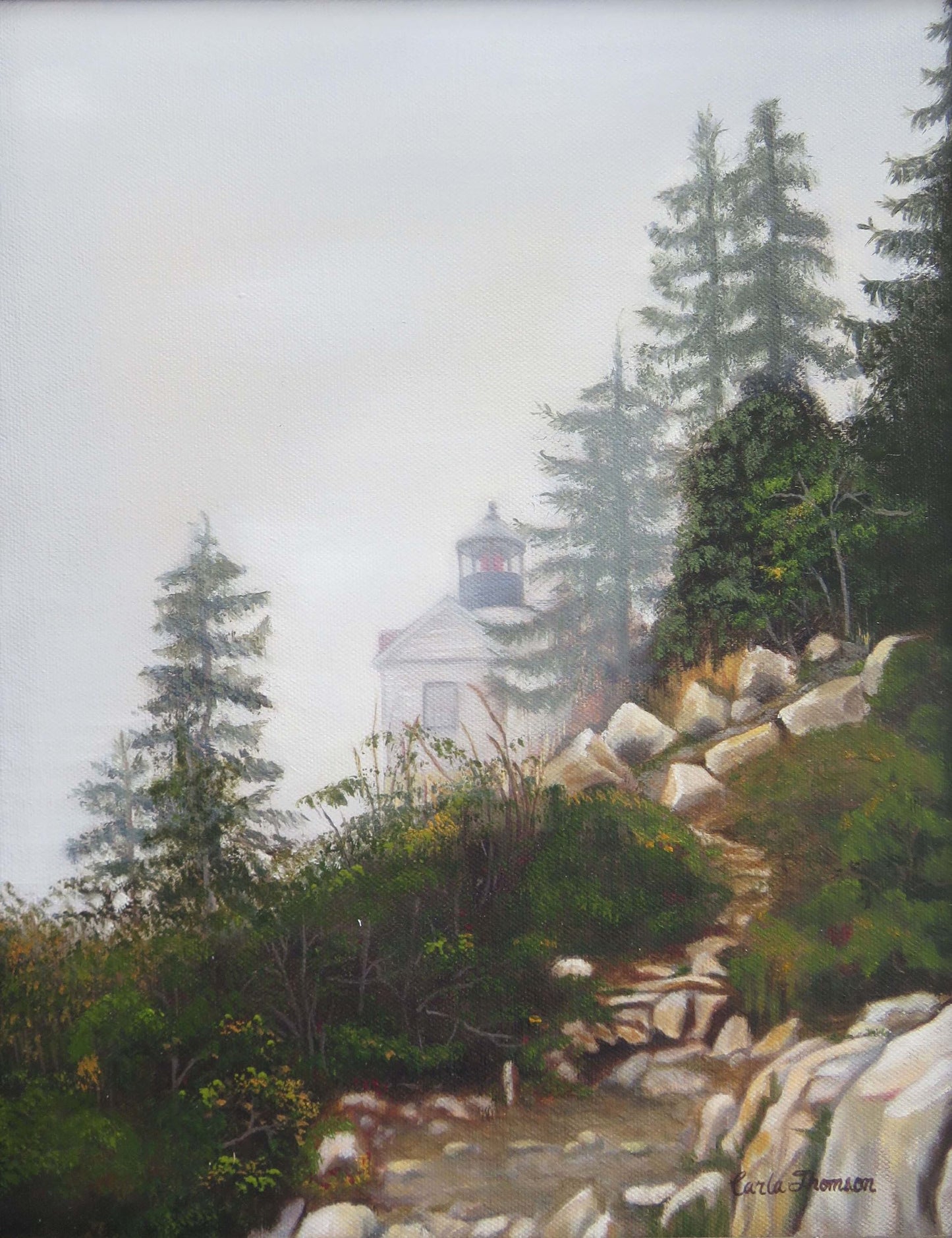 Misty Maine Morning