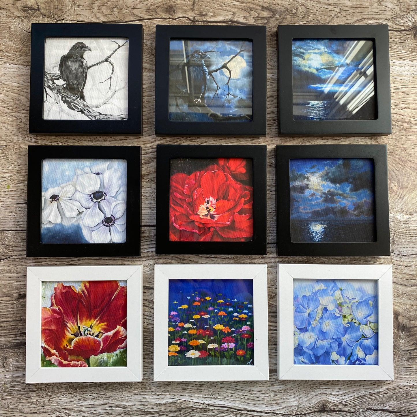 Mini 4x4 Canvas Prints Framed