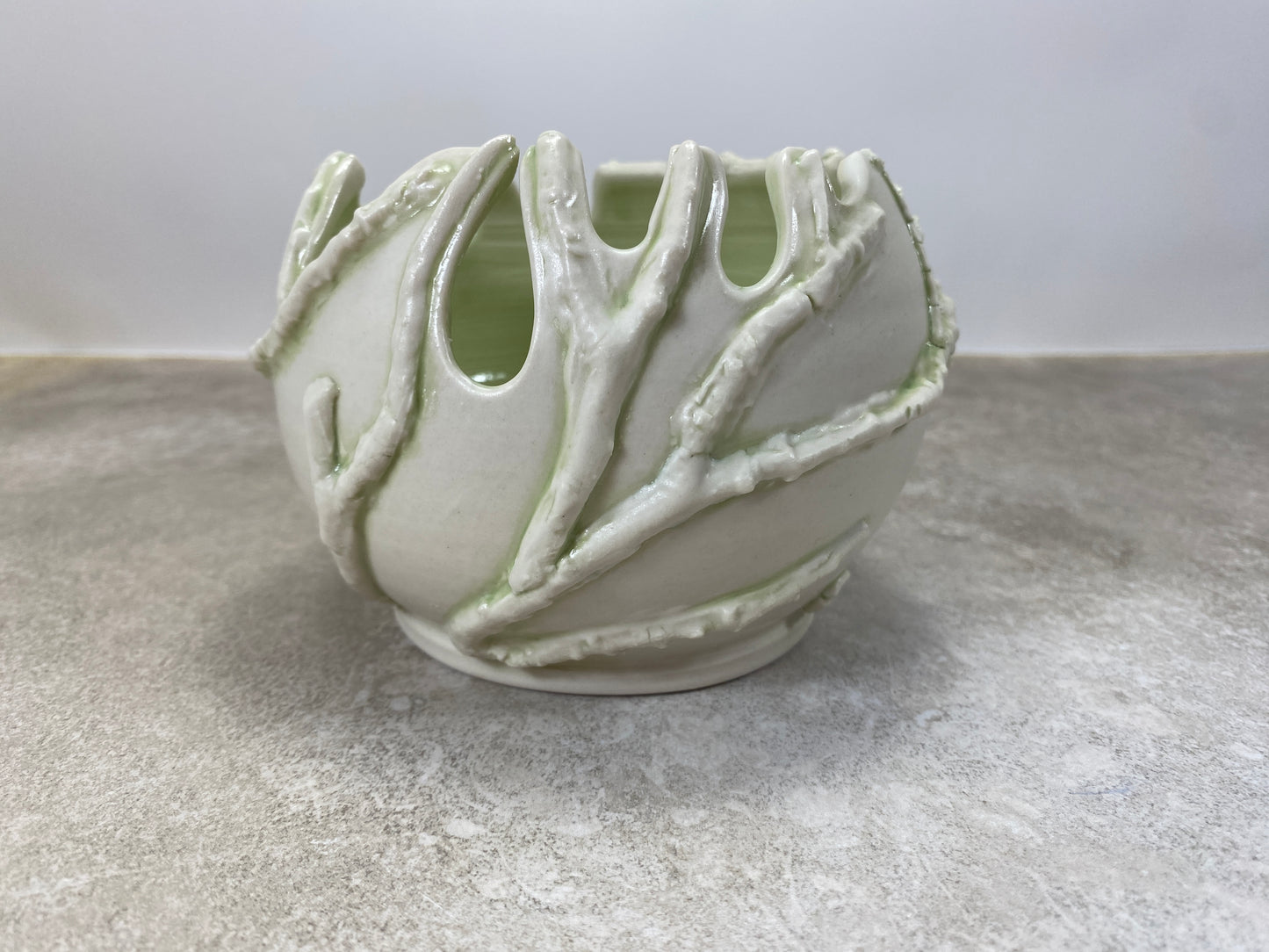Botanical Relief Vessel No. VIII
