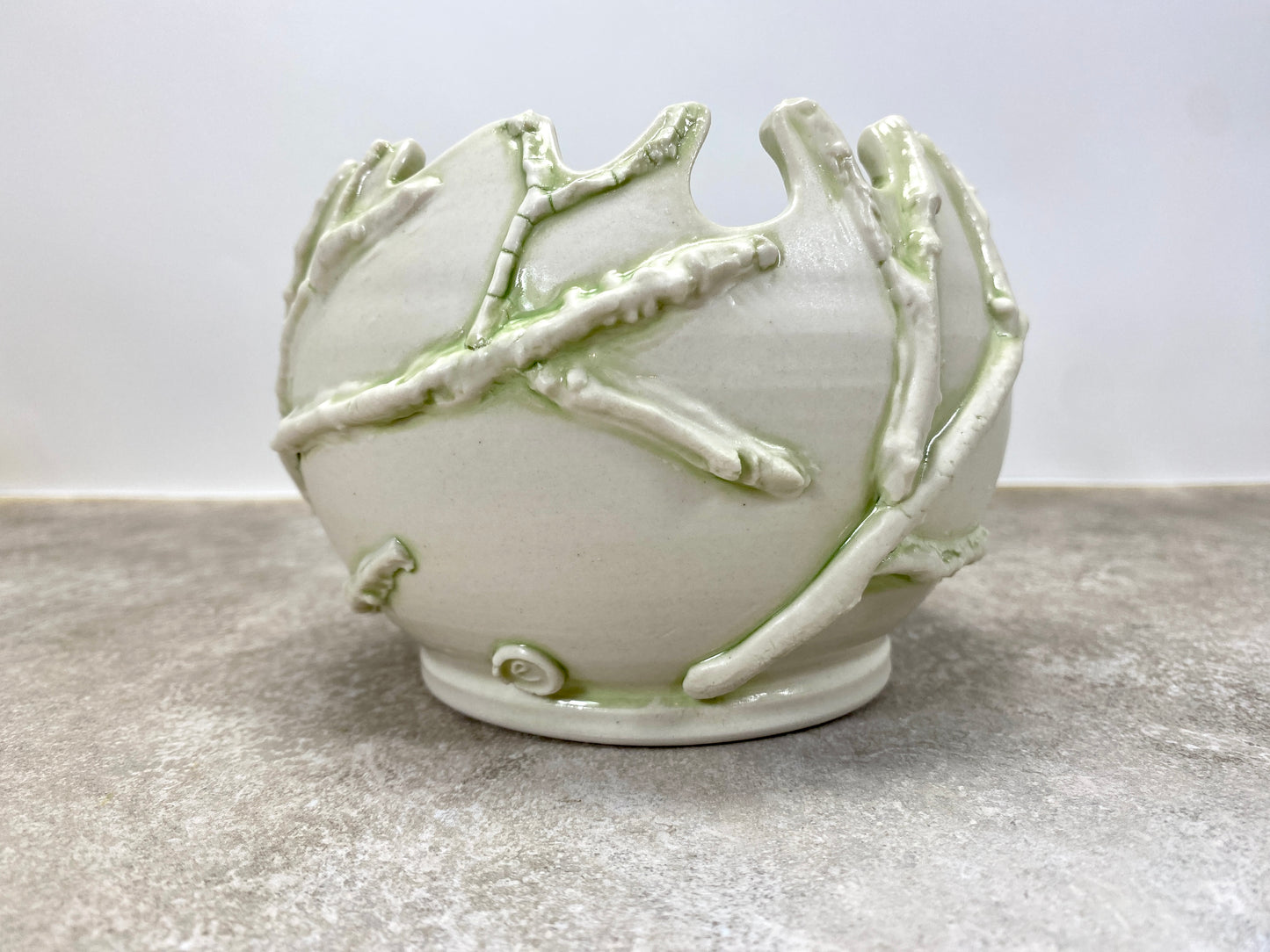 Botanical Relief Vessel No. VIII